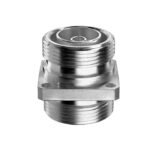 DIN 7-16 Panel Adaptor f-f Ag/Ag IP 68