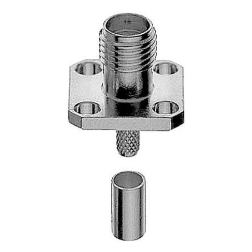 SMA Square Flange Crimp LMR100 - Image 1