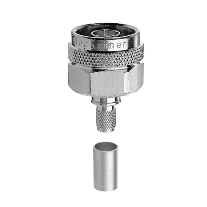 N Plug Crimp LMR400 9913 b Industries