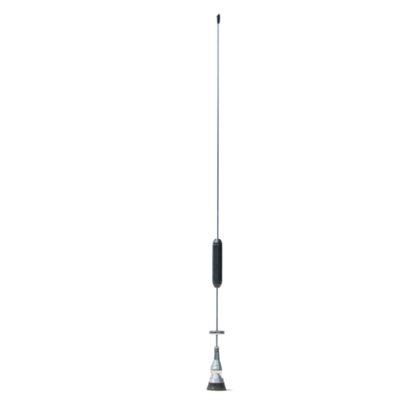 ZARA450-MC: UHF Band 440 - 470 MHz with a moulded-coil whip.