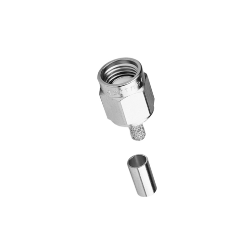 SMA Reversed Polarized Plug Crimp LMR100RG174 - Image 1