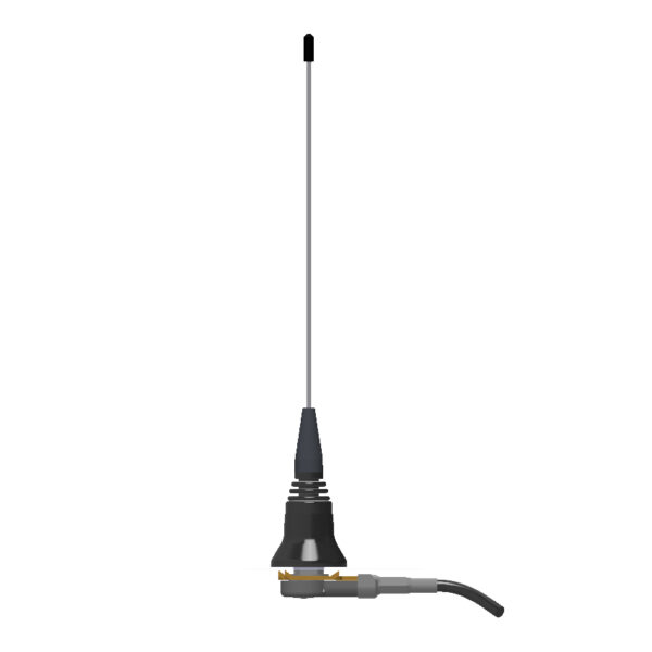 Elite antenna with a round base