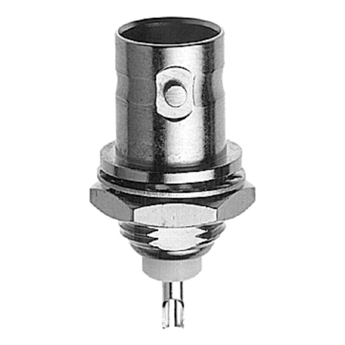 BNC Bulkhead Socket Single Nut