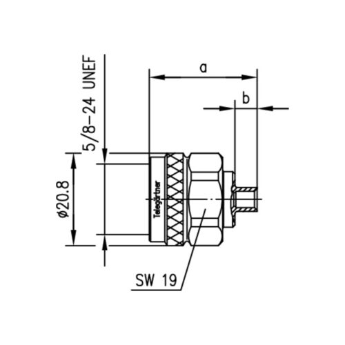 N Plug Solder  UT141 - Image 2